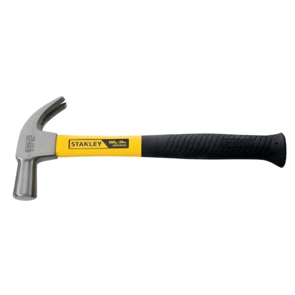 20 oz. Fiberglass Handle Nail Yellow Hammer