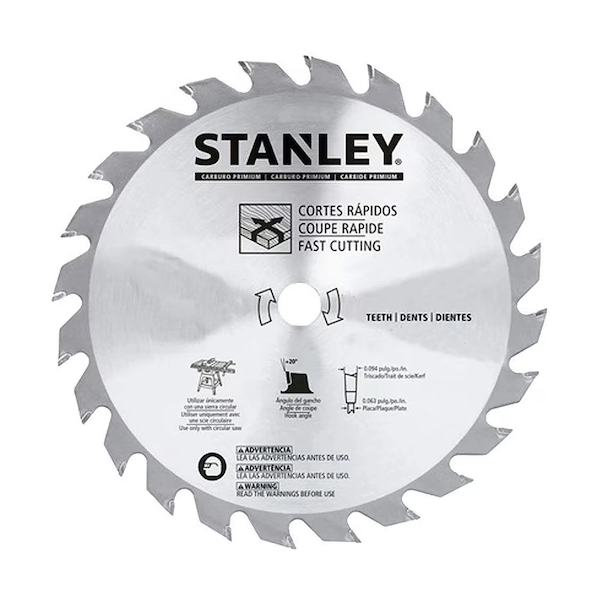 7-1/4 in Carded Circular Saw Blade 40T