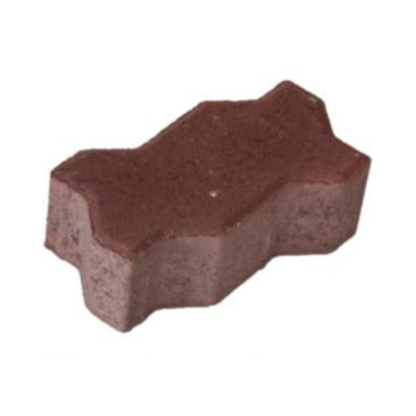 Surbahla I-Shape (Dogbone) Interlocking Paver Red