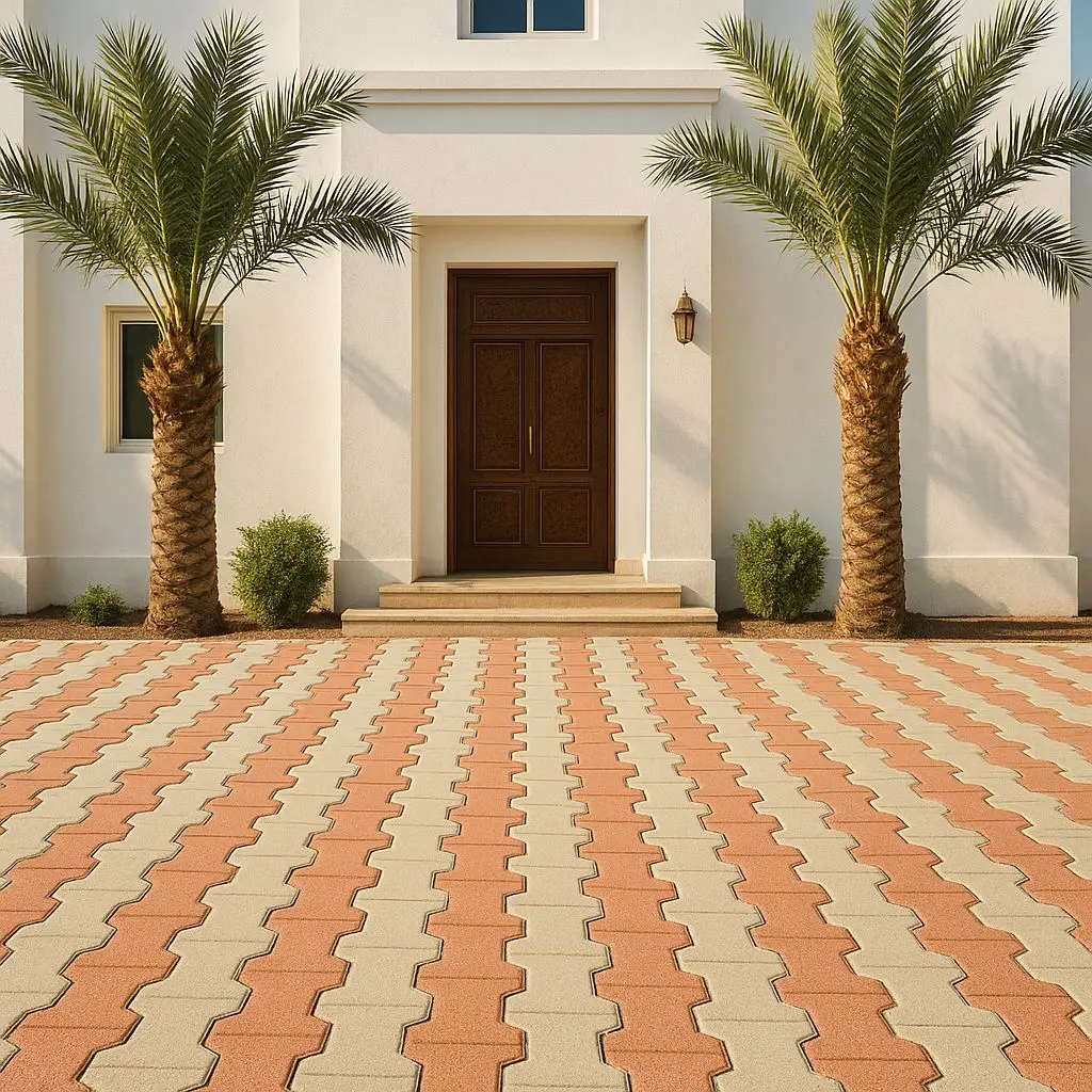 Surbahla I-Shape Zigzag Interlocking Paver