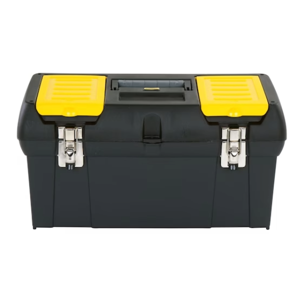 STANLEY 19 in. Tool Box with Metal Latches and Removable Tray