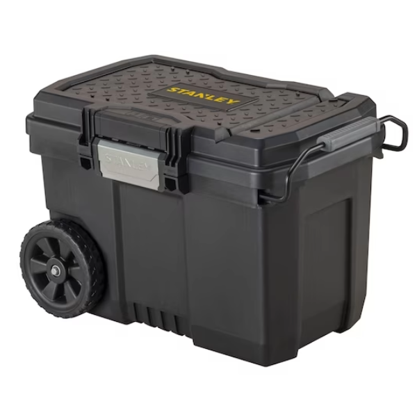 STANLEY 52 Litre Mobile Job Chest with One-Touch Latch