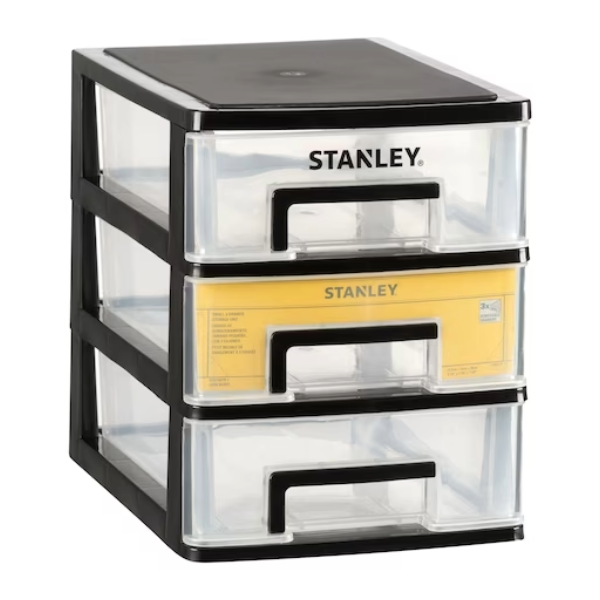 STANLEY Large 3-Drawer Storage Unit