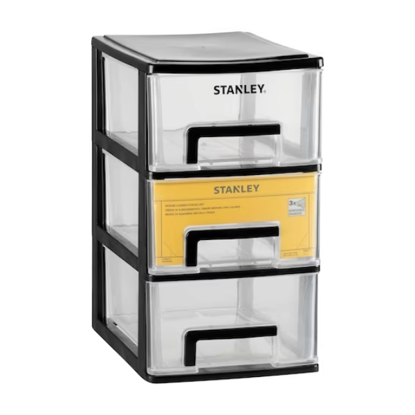 STANLEY Medium 3-Drawer Storage Unit