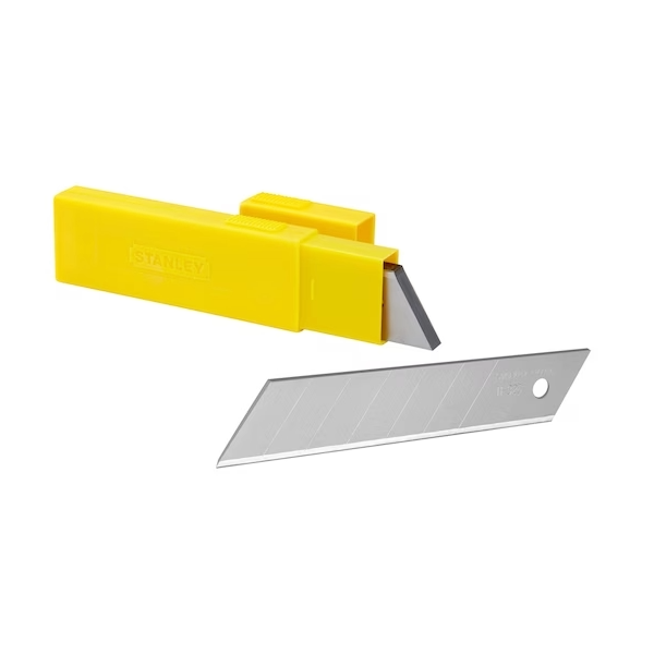 STANLEY® 25 mm Snap-off blade x10 with Dispenser