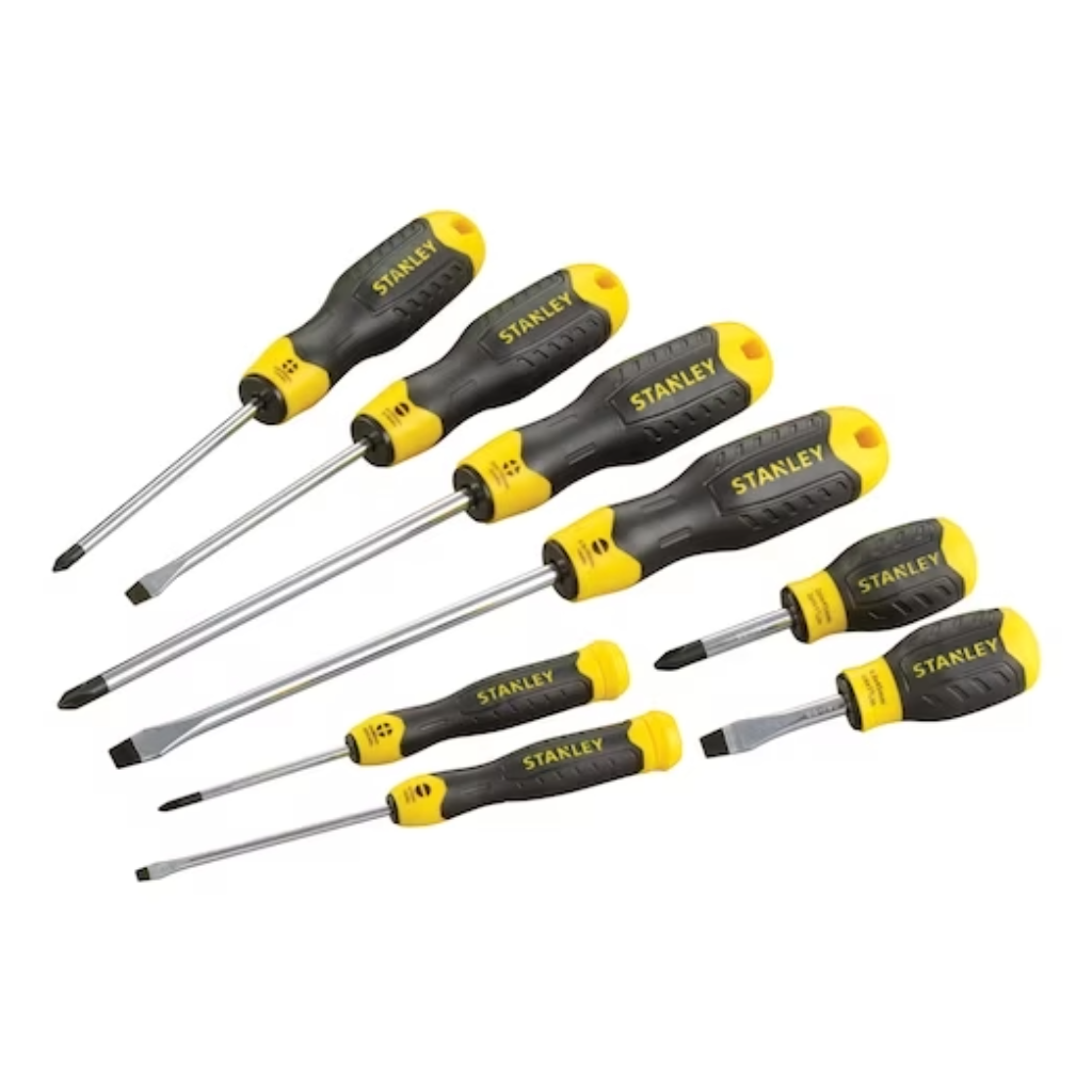 STANLEY® CUSHION GRIP™ Screwdriver Phillips Set of 8 pc.