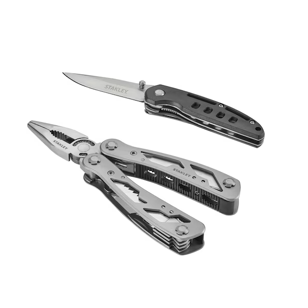 STANLEY® Combo Kit of 12-in-1 Multi-Tool, Knife (2 pc)