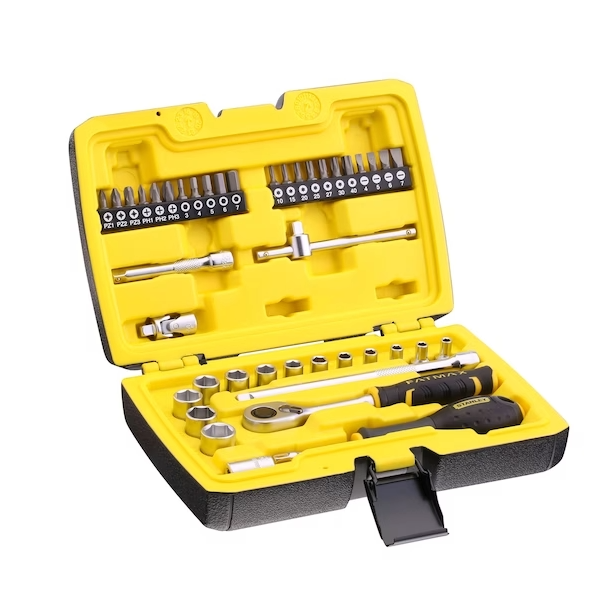 STANLEY® FATMAX®  1/4 in. 120 Tooth Ratchet and Socket Set with Accessories, 42 pc.