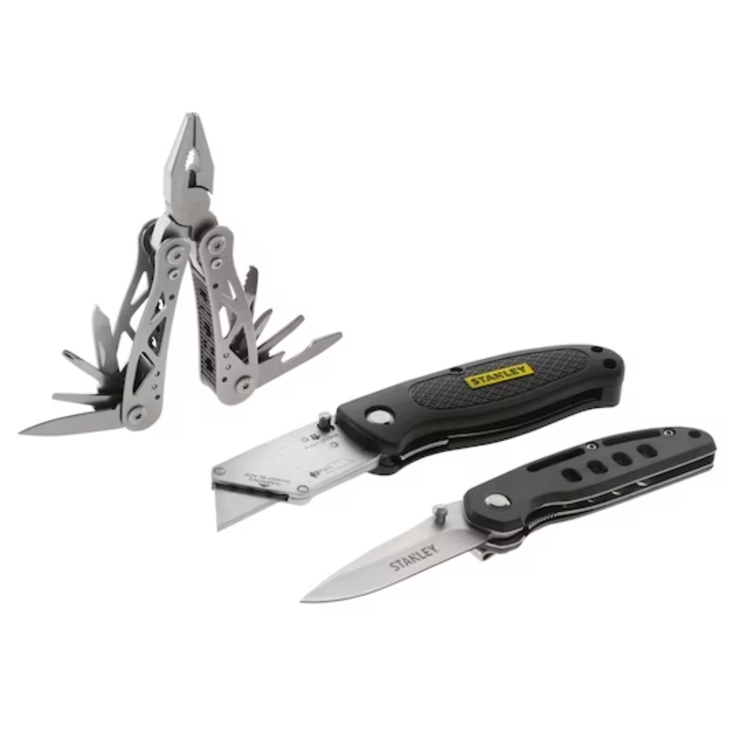 STANLEY® FATMAX® 3 Pack Multi Tool and Knife Set