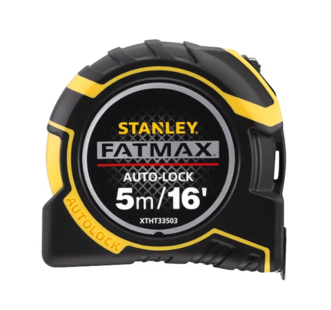 STANLEY® FATMAX® Auto-Lock 5M/16' (32mm Wide) Tape Measure