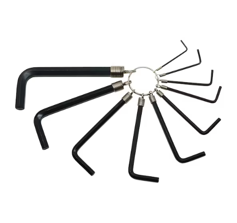 STANLEY® Hex Keys on ring Set of 10 pc.