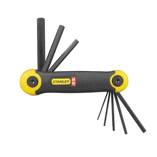 STANLEY® Metric Folding Hex Key Set (8 pc)