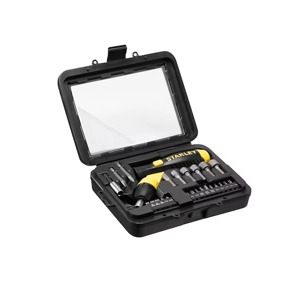 STANLEY® Ratcheting Screwdriver Pistol Grip Kit Set of 25 pc.