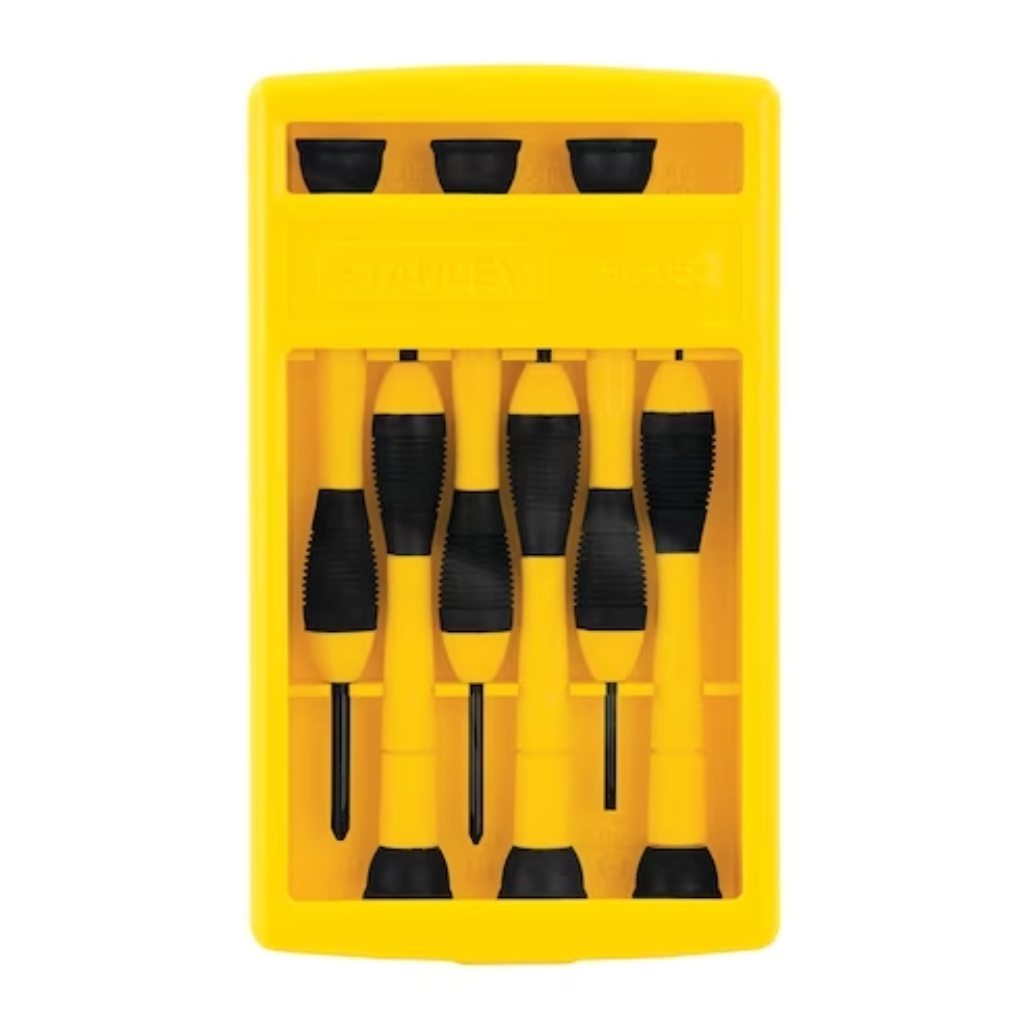 STANLEY® Screwdriver Set Precision Bi-Material 6 pc.