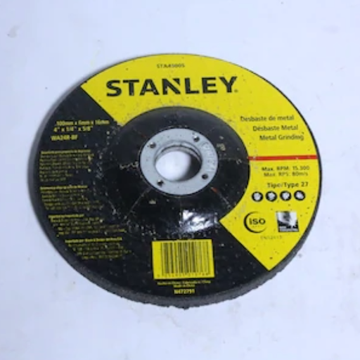 [STA4500S] 100 x 6 x 22.23 mm Stainless Steel Grinding Wheel Type 27