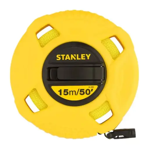 [STHT34260-8] 15 m (50 ft.) Fiberglass Yellow Long Tape