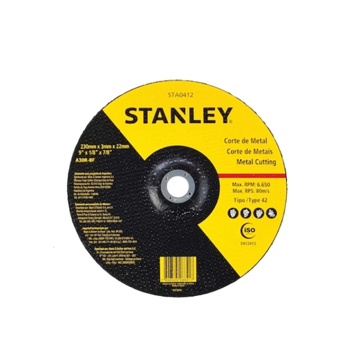 [STA0412] 230 x 3 x 22.23 mm Metal Cutting Wheel Type 42