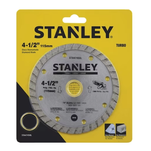 [STA47450L] 4.5 x 7/8 in (115 x 22.23 mm) Turbo Diamond Blade