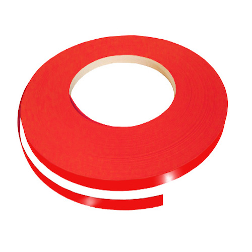 Red Laminated PVC Edge Bending / Lipping