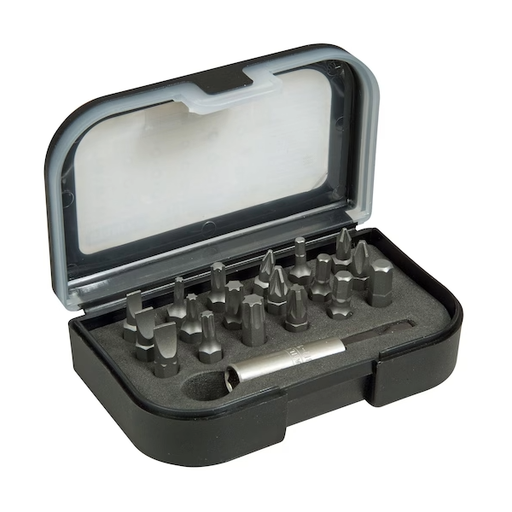 [1-13-901] STANLEY® 19 Piece Mixed 25mm  Screwdriving Set SL, PH, PZ, T, Hex