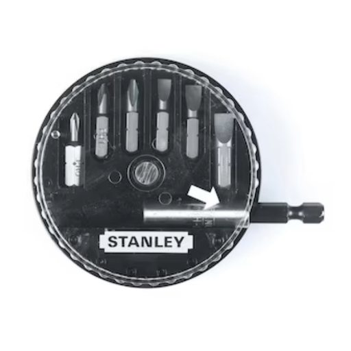 [1-68-735] STANLEY® 7 Piece Mixed 25mm  Screwdriving Set SL, PH