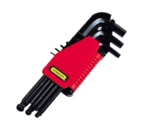 [0-69-256] STANLEY® Hex Keys Metric Ball Set of 9 pc.